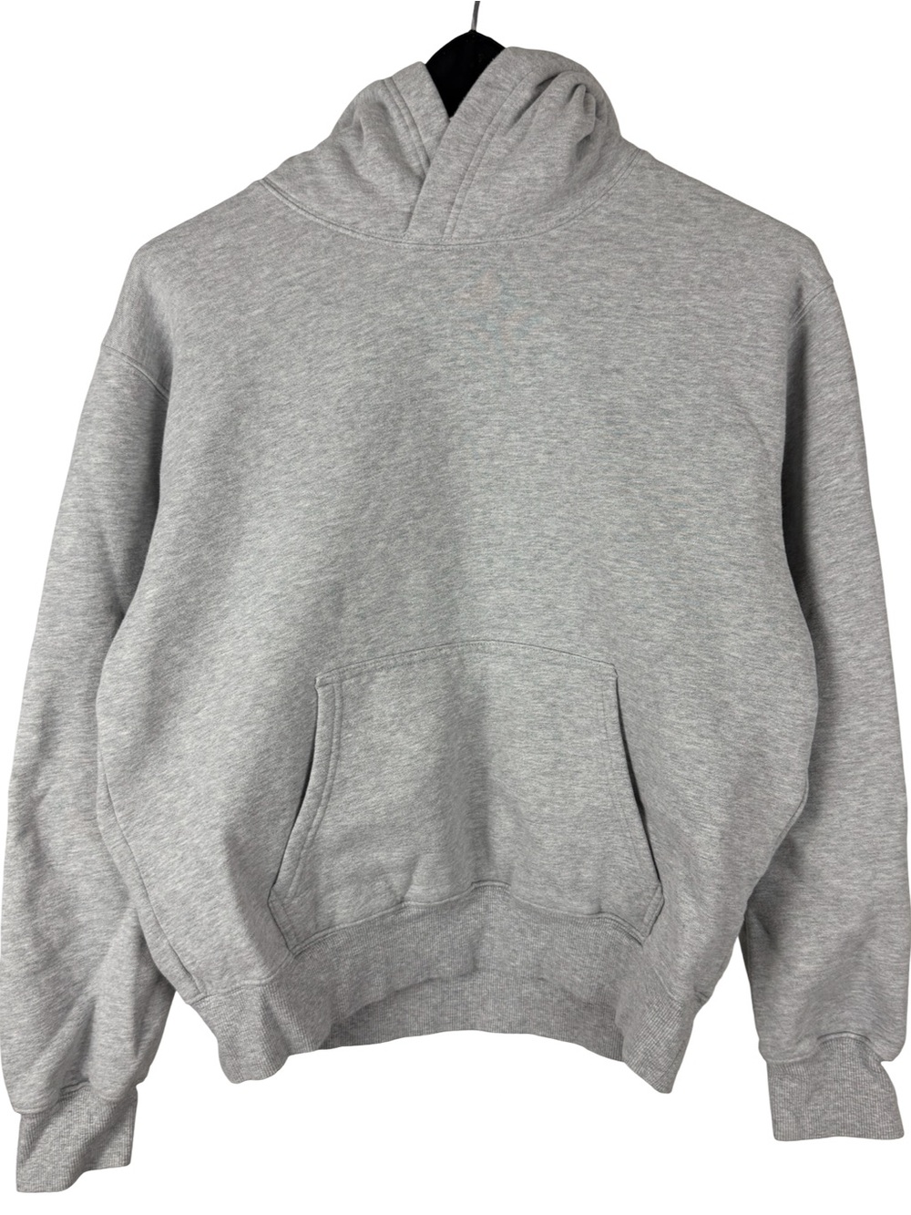 Women’s Y2K Aritzia Sweatfleece Grey Cozy Pullover Blank Hoodie Size S